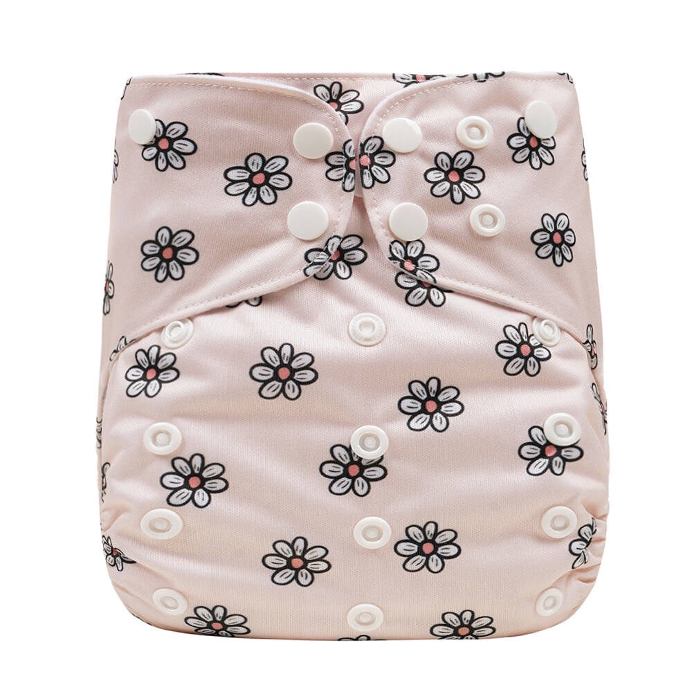 Peachy Petal - Modern Cloth Nappy