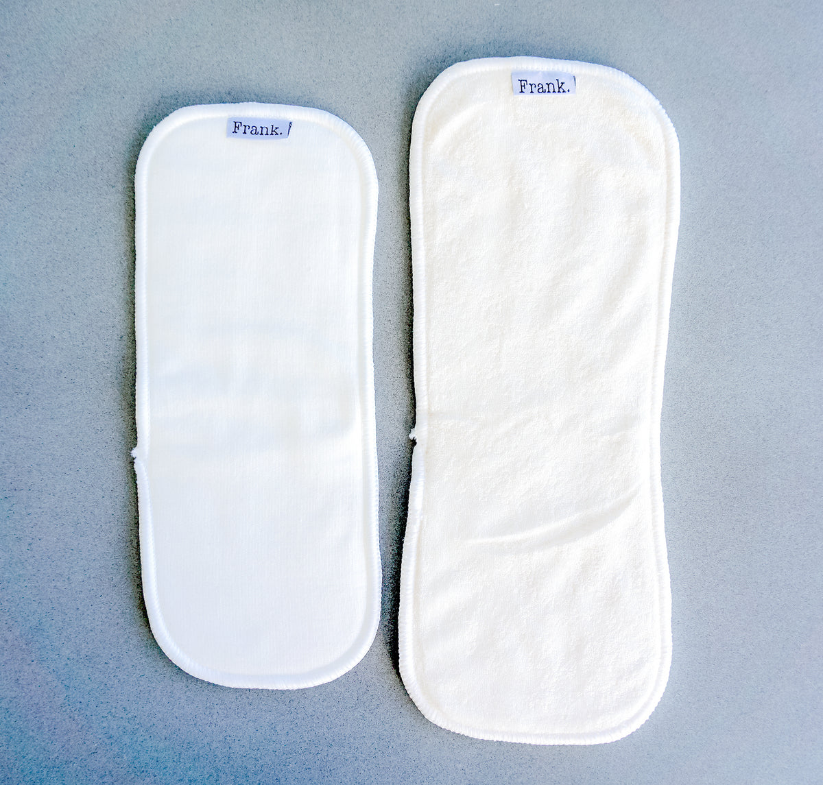 6 layer bamboo Terry insert and 5 layer bamboo cotton insert set