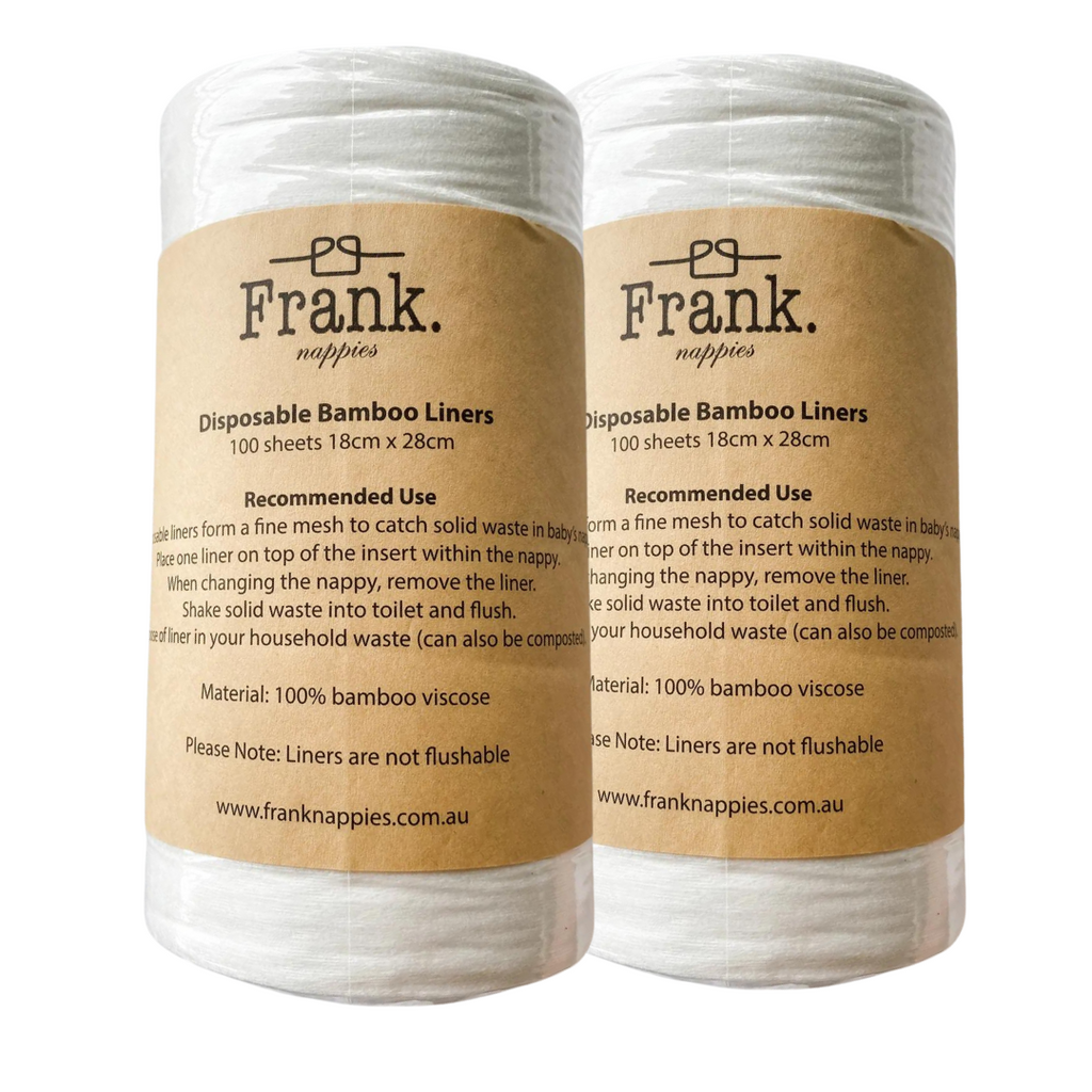 Buy 2 rolls of bamboo cloth nappy liners and save money