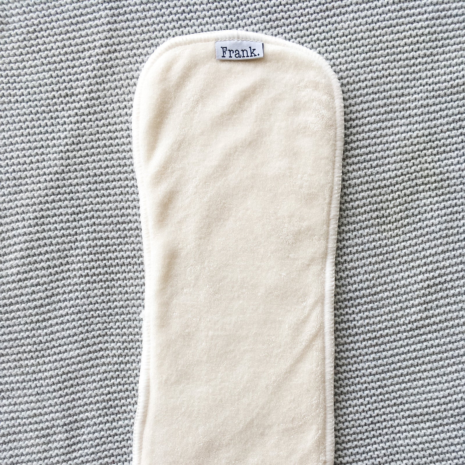 Natural fibre bamboo Terry nappy insert