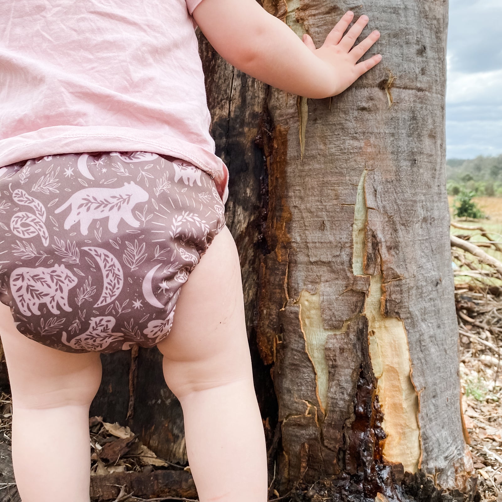 Boho modern cloth nappies Australia