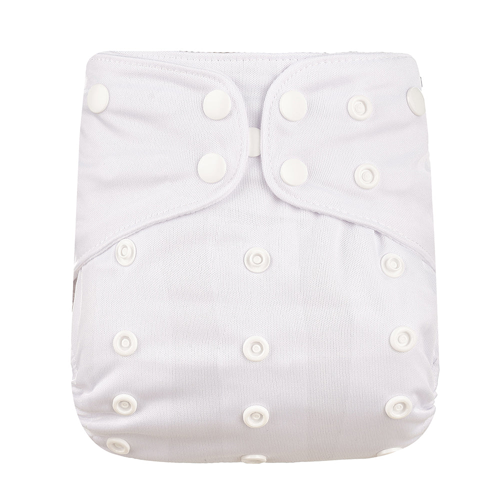 white modern cloth nappy
